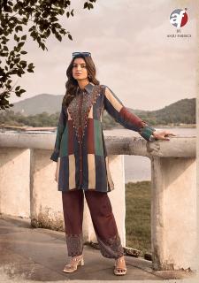 Anju fabrics fusion vol 6 coord set womens wholesale clothing suppliers